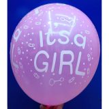 Its a Girl Latex Balloons 12inch 100Pcs Pack