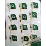 14th August Pakistan Independence Day Special Pin Badges 12 Pcs Pack